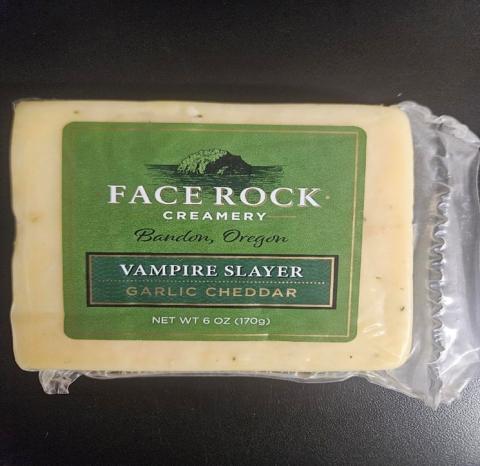 FDA Recall: Face Rock Creamery Vampire Slayer Garlic Cheddar for Potential to be contaminated with Listeria monocytogenes