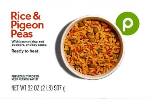 FDA Recall: Publix Publix Rice & Pigeon for Contains undeclared soy