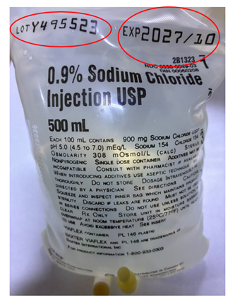 Container Label: 0.9% Sodium Chloride Injection VIAFLEX 