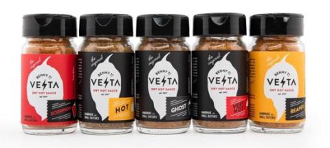 Vesta Fiery Gourmet Foods Issues Allergy Alert on Undeclared Wheat in 1.5oz Glass Jars of Benny T’s Vesta Dry Hot Sauces