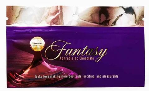 Image of labeling, Fantasty Aphrodisiac Chocolate