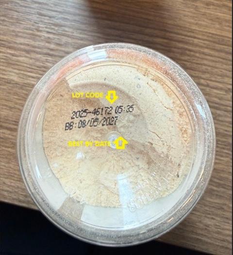Bottom of container, Blackstone Parmesan Ranch Seasoning