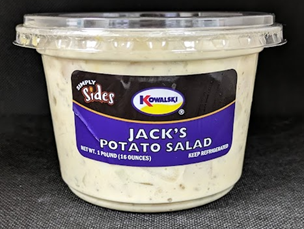 “Kowalski Simply Sides, Jack’s Potato Salad, front label”
