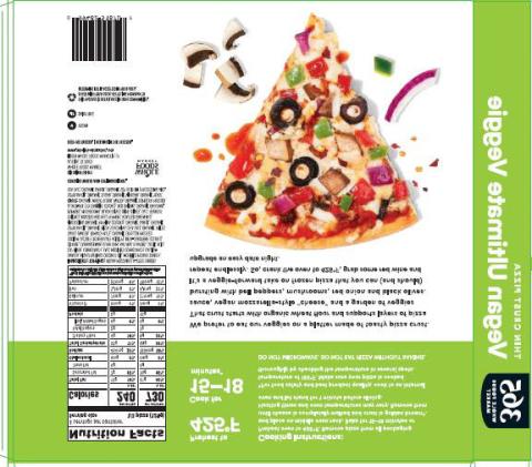 “Image of back of package, 365 Whole Foods Ultimate Veggie Pizza”.