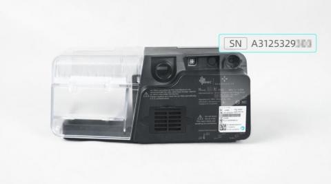SN Location - Rear of Device