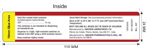 “Inside package label”