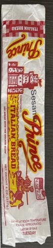 Prince Sesame Long French Bread, Net Wt. 10 oz (284g) label