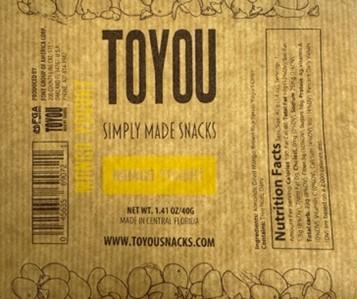 Image 5: “Label for ToYou Mango Yogurt, 1.41 oz.”