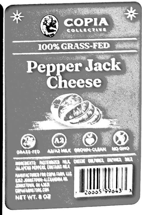 Copia Collection Pepper Jack Cheese, 8 oz.