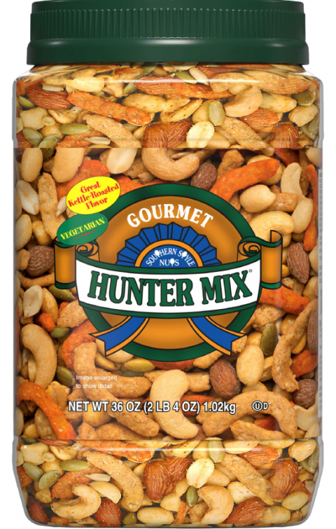 Gourmet Southern Style Nuts Hunter Mix NET WT 36 OZ