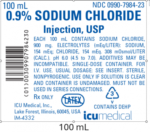 FDA Recall: ICU Medical LLC 0.9% Sodium Chloride Injection,