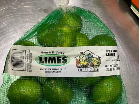 Image 2, Freshouse Limes in mesh bad 2 lb.