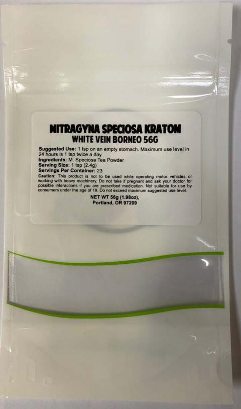 "IMAGE 1 - PHYTOEXTRACTUM MITRAGYNA SPECIOSA KRATOM HORN MD POWDER 56G" 