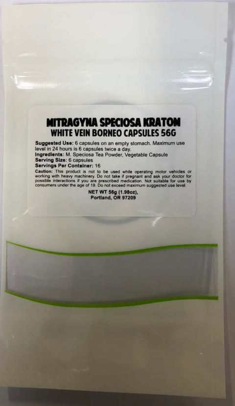 "IMAGE 1 - PHYTOEXTRACTUM MITRAGYNA SPECIOSA KRATOM RED VEIN BORNEO 56G"