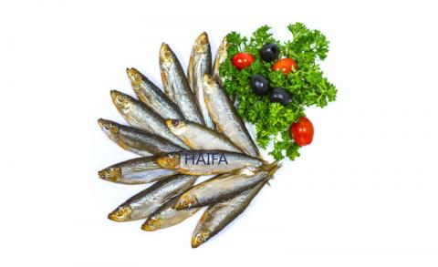 Official FDA product photo · loose cold-smoked sprats