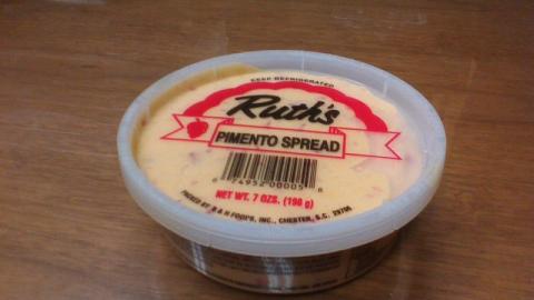 Product image, Ruth’s pimento spread, 7oz