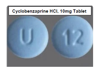 Cyclobenzaprine HCl, 10mg Tablet