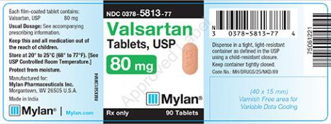 Amlodipine and Valsartan Tablets, USP 80mg