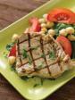 Grilled Tuna with Chickpea and Spanish Salad