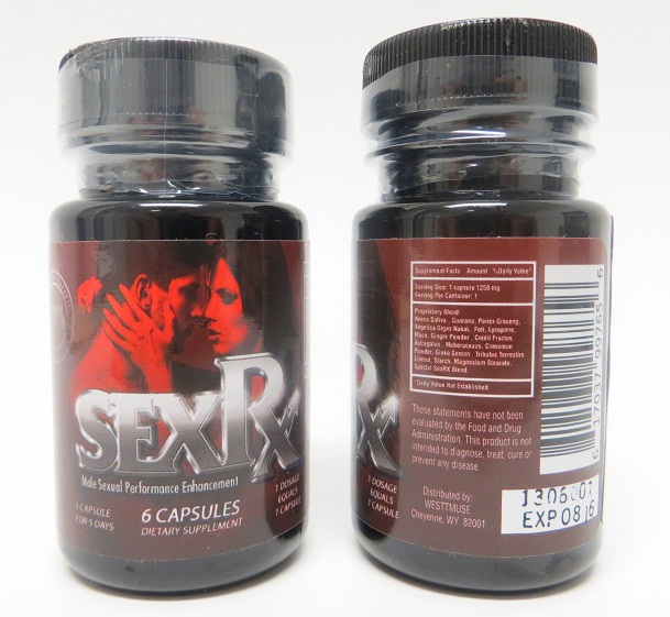 Image of Bottle of SexRx