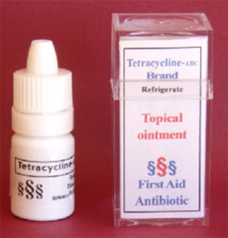 "Tetracycline ABC brand topical ointment"
