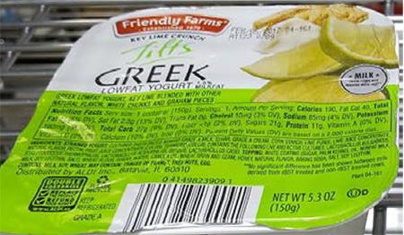 Label, Friendly Farms Key Lime Crunch Tilts