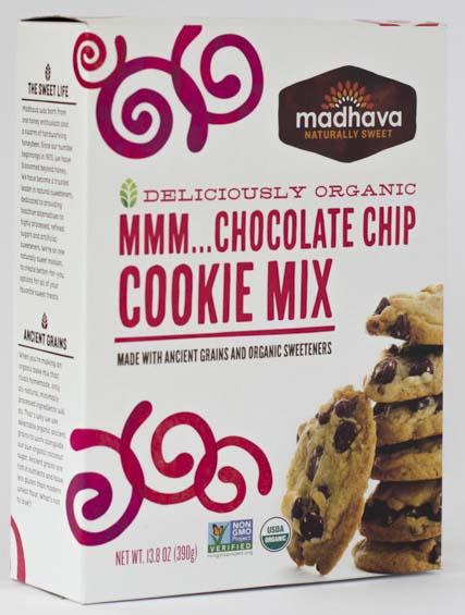 Madhava Naturally Sweet MMM... Chocolate Chip Cookie Mix, 13.8 oz.