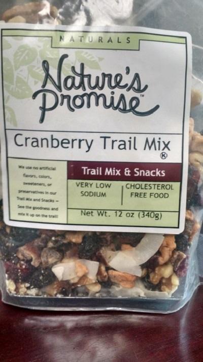 Nature’s Promise Cranberry Trail Mix 12oz.