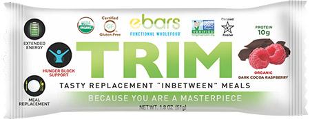 ebars TRIM TASTY REPLACEMENT “INBETWEEN” MEALS ORGANIC DARK COCOA RASPBERRY NET WT 1.8 OZ 51g.jpg