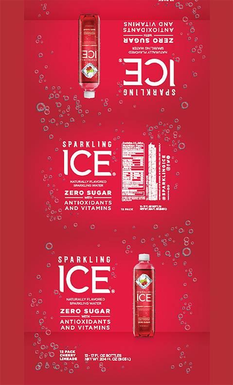 SPARKLING ICE CHERRY LIMEADE NATURALLY FLAVORED SPARKLING WATER 17 FL OZ (502.8 mL), 12 PACK 