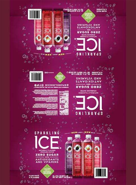 Image 2 - SPARKLING ICE CHERRY LIMEADE NATURALLY FLAVORED SPARKLING WATER 17 FL OZ (502.8 mL), CLUB PACK WITH 4 FLAVORS 24 BOTTLES
