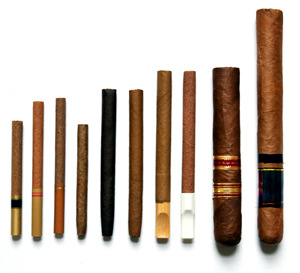 Cigars, Cigarillos, Little Filtered Cigars